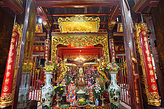 越南,河内,庙宇