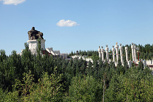 内蒙古西乌珠穆沁旗,佛教圣地乌兰五台