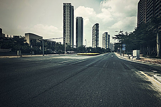道路,现代,城市