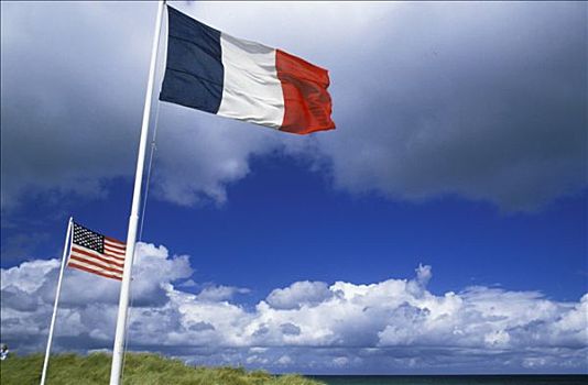 美洲,法国,旗帜