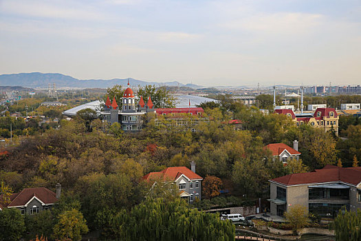 北京市石景山区城市风貌