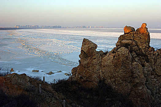 北戴河海冰