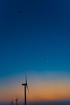 海边的风车,风力发电机