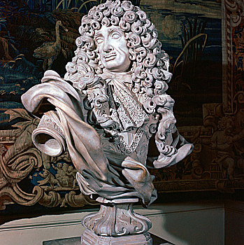 大理石,半身像,查理二世,17世纪,艺术家
