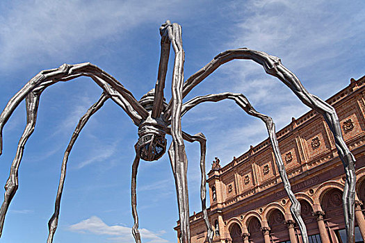 蜘蛛,雕塑,汉堡市,德国,欧洲