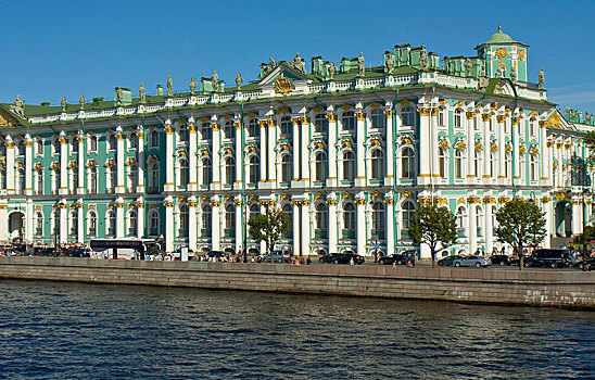 冬宫,冬宫博物馆,圣彼得堡,俄罗斯,欧洲