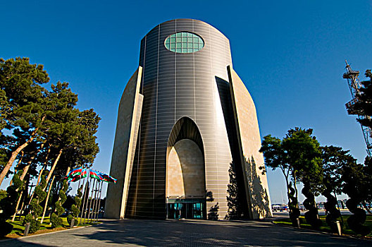 现代建筑,巴库,阿塞拜疆