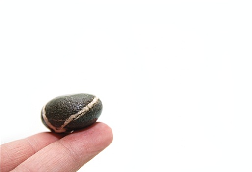 禅,石头,手指,平衡,概念