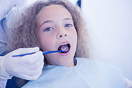牙医,检查,牙齿,椅子,牙科诊所