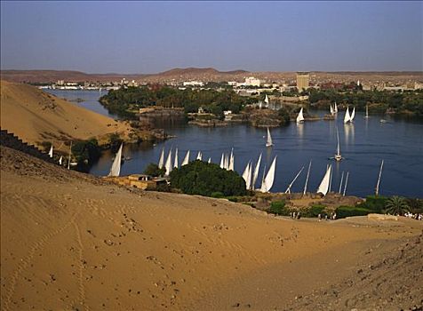 尼罗河,阿斯旺,埃及