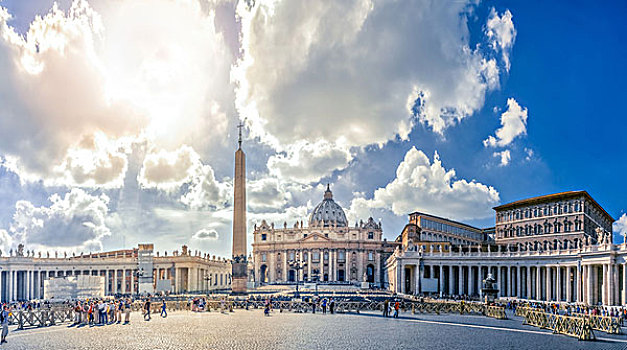 欧洲,意大利,罗马,梵蒂冈,大教堂,圣彼得大教堂,地点