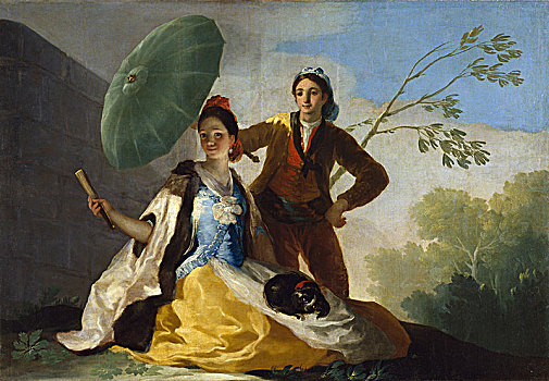 伞,1777年,艺术家