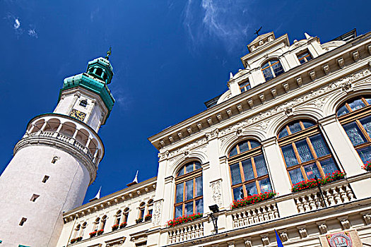 市政厅,塔,西特兰斯达努比亚,匈牙利