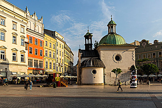 欧洲,波兰,小波兰省,克拉科,克拉科夫,教堂,大广场