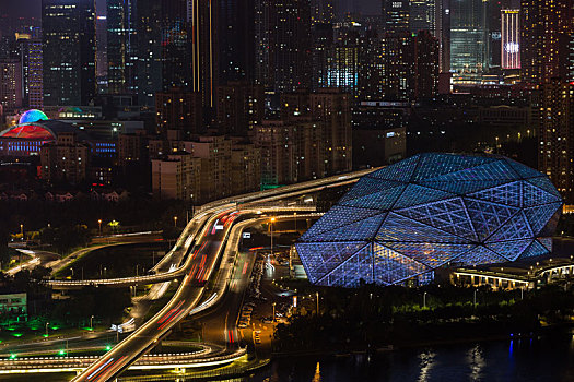 沈阳盛京大剧院夜景