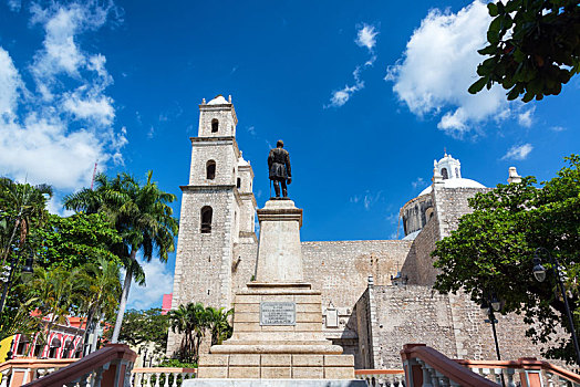 教堂,梅里达,墨西哥