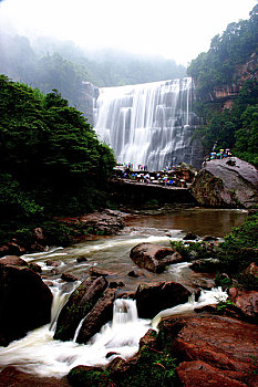 贵州赤水-神州又一瀑布奇观之十丈洞大瀑布