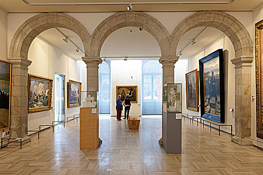 法国,菲尼斯泰尔,坎佩尔,艺术,博物馆,绘画,收集