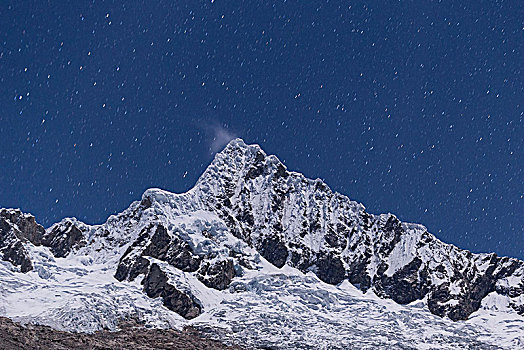 夜景,露营,秘鲁