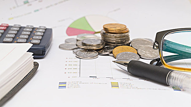 商业会计概念创意图