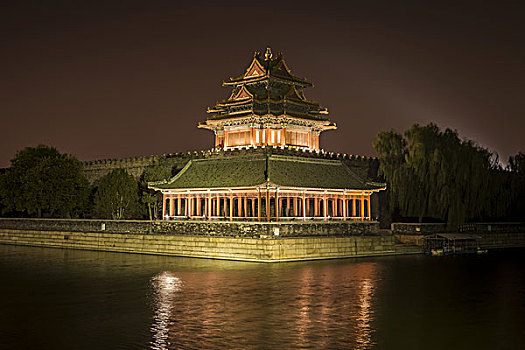 角塔,故宫,北京,中国