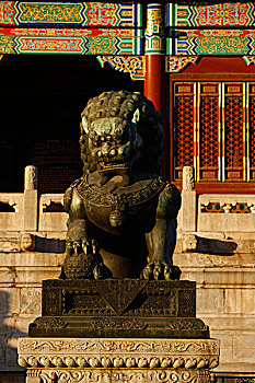 故宫,狮子,麒麟