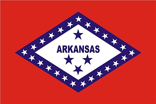 阿肯色州,旗帜