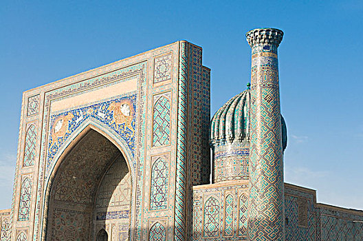 乌兹别克斯坦,撒马尔罕,拉吉斯坦,历史,清真寺