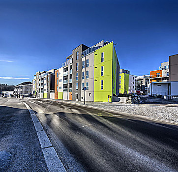 外景,公寓楼,罗加兰郡,挪威