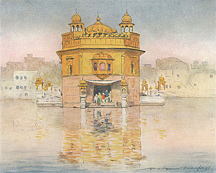 金庙,印度,艺术家