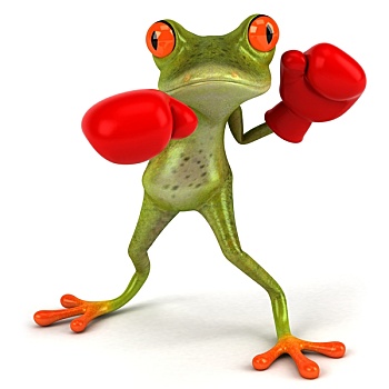 青蛙,拳击