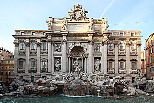 罗马许愿池喷泉