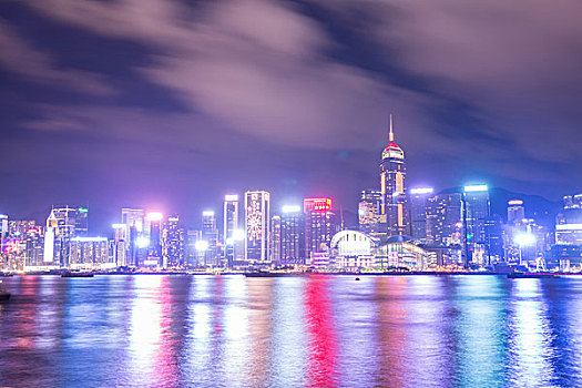 天际线,维多利亚湾,香港会展中心