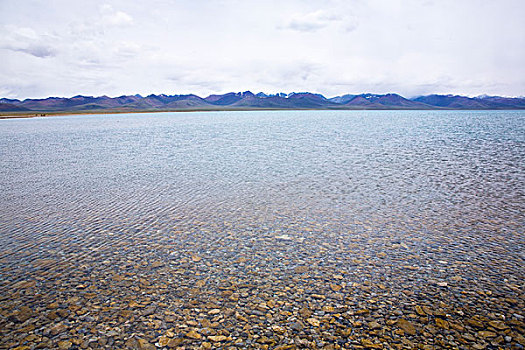 纳木错湖风光