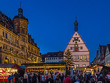 圣诞市场,罗腾堡,德国