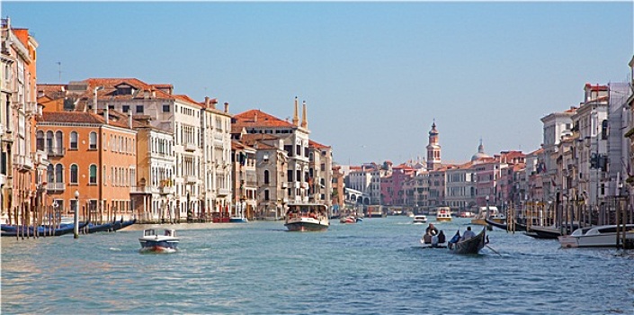 威尼斯,意大利,大运河,活动