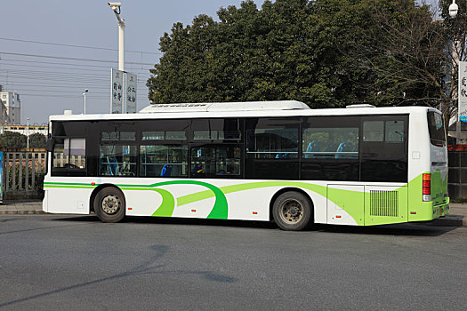 上海公交巴士车