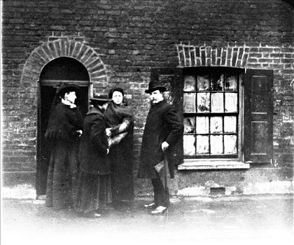 传教士,三个女人,伦敦,早,20世纪,艺术家