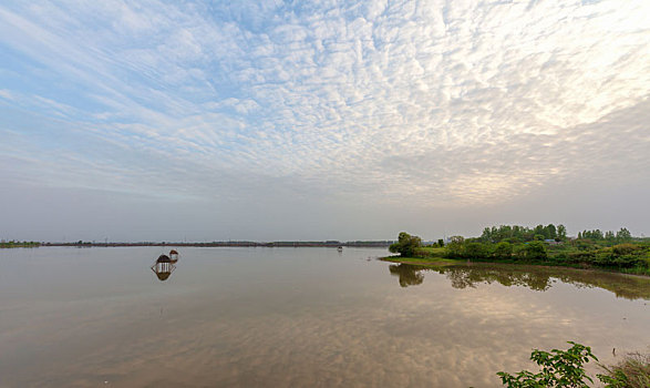 宜昌枝江金湖美景