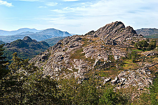 岩石,风景,国家公园,省,葡萄牙,欧洲