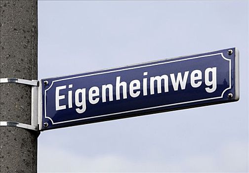 象征,建筑,房子,家,路标,读,雷根斯堡,巴伐利亚,德国,欧洲