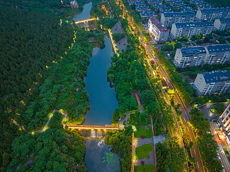 济南历阳大街夜景