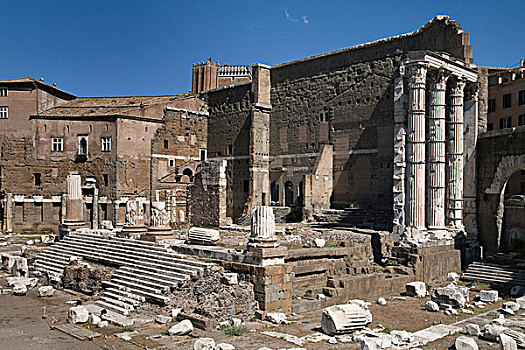 遗址,寺庙,罗马,意大利
