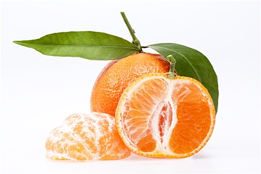 水果,克莱门氏小柑橘,隔绝,白色背景,背景