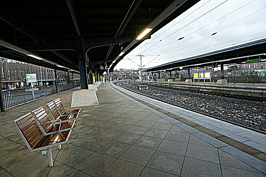 德国科隆铁路小站