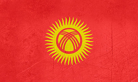 低劣,吉尔吉斯斯坦,旗帜