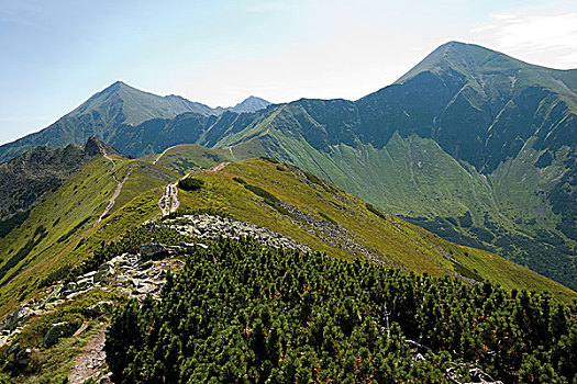 西部,山