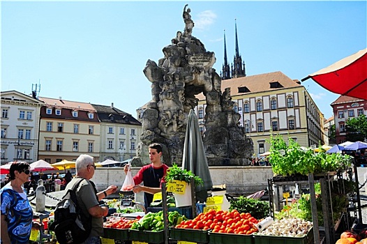 食品市场,捷克共和国