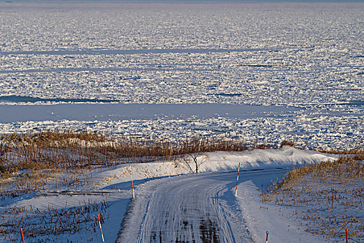 浮冰,道路