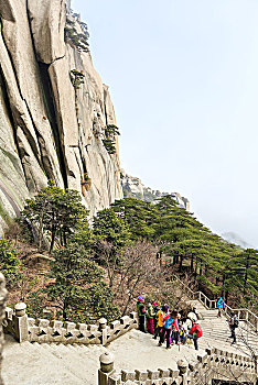 雾锁天柱山